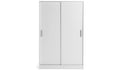 Modern White Nova 2-Door Sliding Wardrobe