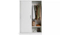 Modern White Nova 2-Door Sliding Wardrobe