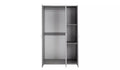 Spacious Seville Wardrobe in Grey Oak Effect – 3 Doors