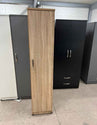 LuxeLine 1-Door Wardrobe – Premium Finish for a Sophisticated Space